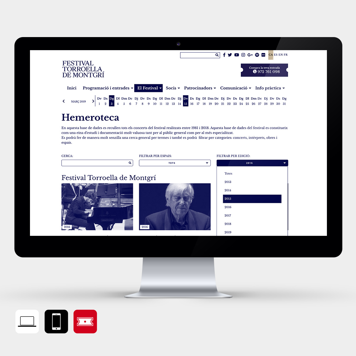 Poned en valor la trayectoria de vuestros eventos con el módulo de ediciones anteriores